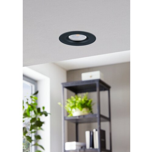 Eglo 33996 - LED prigu&amp;scaron;iva ugradna plafonska svetiljka SALICETO LED/6W/230V crna Slike
