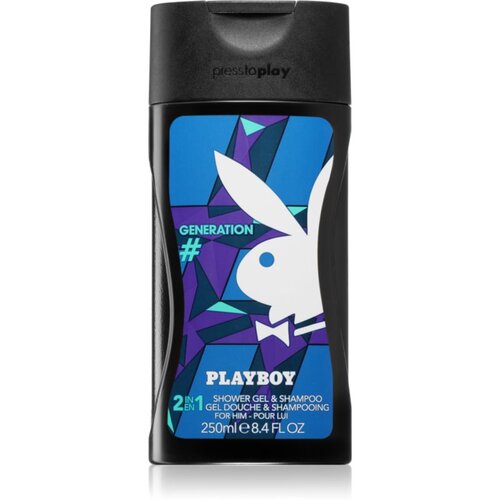 Playboy Generation gel za prhanje 2 v 1 za moške 250 ml Cene