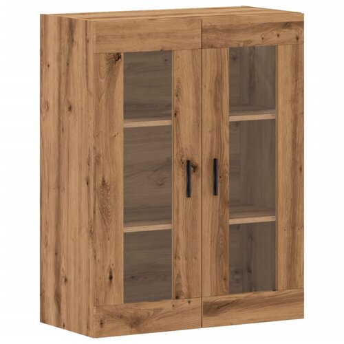 Maison Chic Stenska omarica - Zidna omarica artisan hrast 69,5x34x90 cm iu1322, (22063391) Cene
