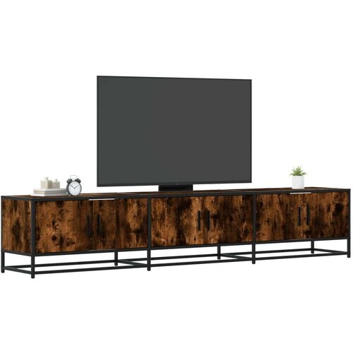 vidaXL TV ormarić boja dimljenog hrasta 210x35x41 cm konstruirano drvo Cijene