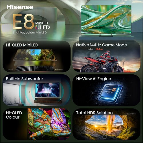 Hisense Televizor 65E8S Slike