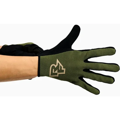 Race Face Cycling Gloves Trigger Green