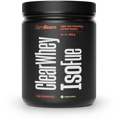 GymBeam Clear Whey IsoFue 500 g zelena jabuka Cene
