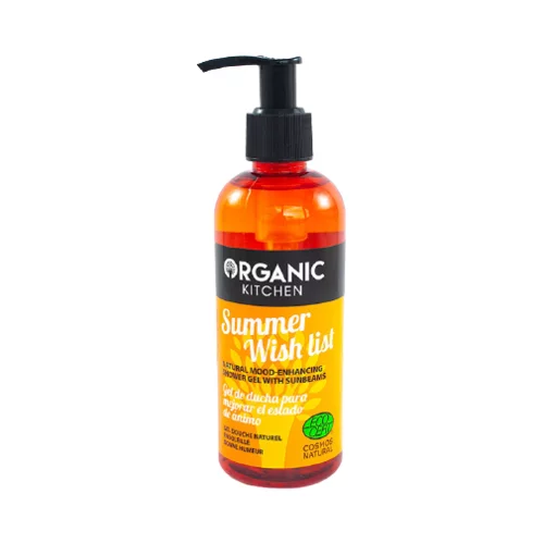 Organic Kitchen Natural Mood-Enhancing gel za prhanje "Summer Wish List"