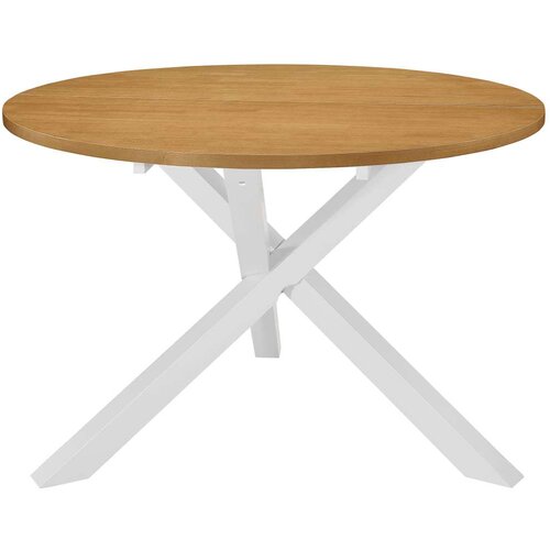  Blagovaonski stol bijeli 120 x 75 cm MDF Slike