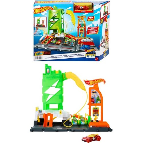 Hot Wheels City benzinska stanica Slike