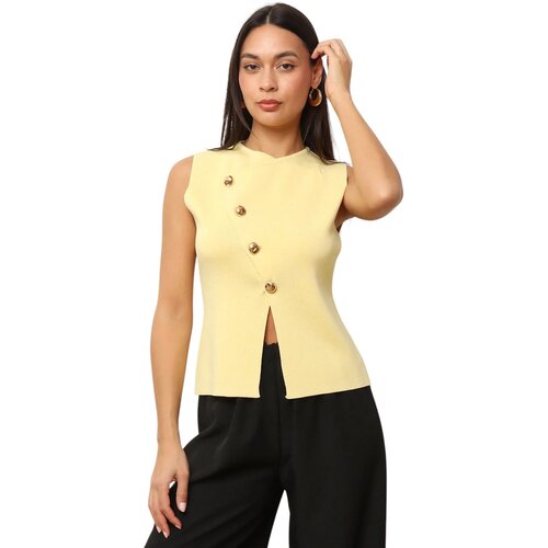 La Modeuse Topi & Bluze 74435_P175961 Rumena Cene