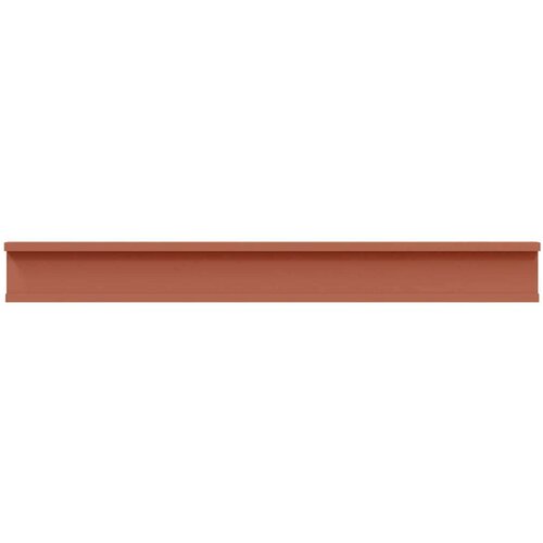  Polica na zidu 2 pcs Crvena 80 x 9 x 3 cm Konstruirano drvo Slike