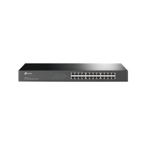 Tp-link Switch TL-SF1024 24x RJ45/10/100Mbps/Rackmount metalno kućište crno Cene