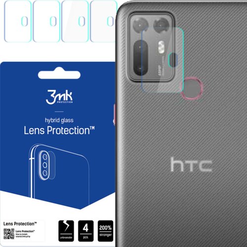 3mk ZA&amp;Scaron;ČITA ZA LEČE KALJENO STEKLO ZA HTC DESIRE 20+ ZA&amp;Scaron;ČITNI OVITEK, (22002541) Slike