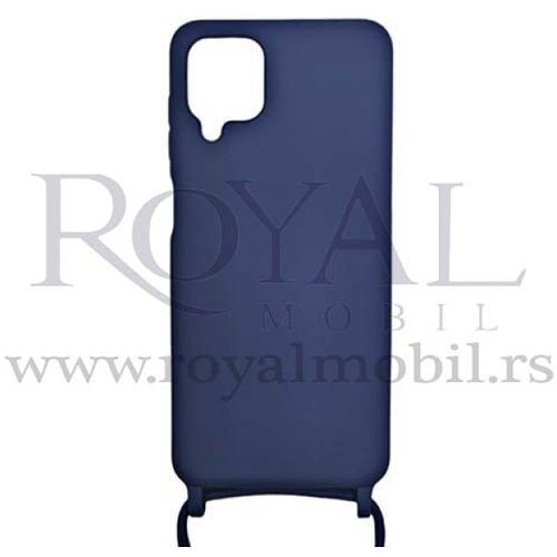  silikonska futrola soft x-cell sa pertlom za samsung A125 galaxy A12 teget Cene