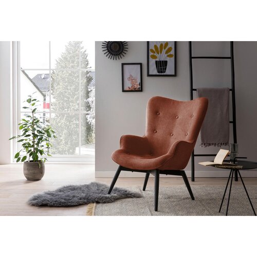 Livetastic FOTELJ, barve bakra tekstil Slike