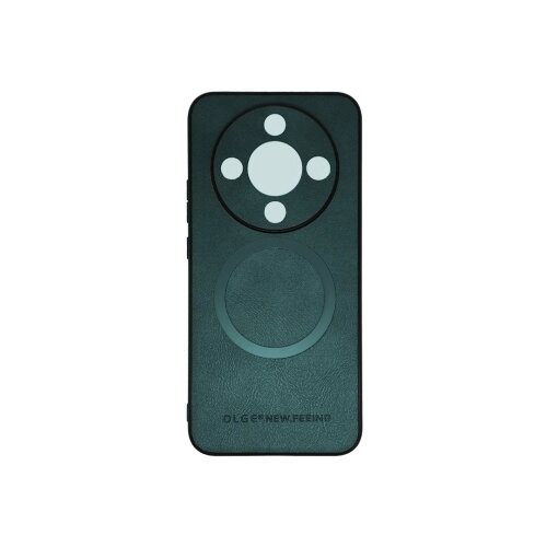  Silikonska futrola OLGE Magnetic New Feeling Honor Magic 8 Lite ZELENA Cene