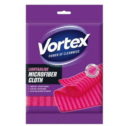 Vortex Mikrofiber krpa Light&Glide, Roze Cene