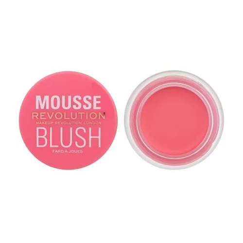 Revolution Mousse Blush mousse rdečilo 6 g Odtenek squeeze me soft pink