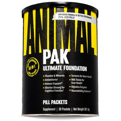 Universal Nutrition Animal Pak 30 пак. Slike