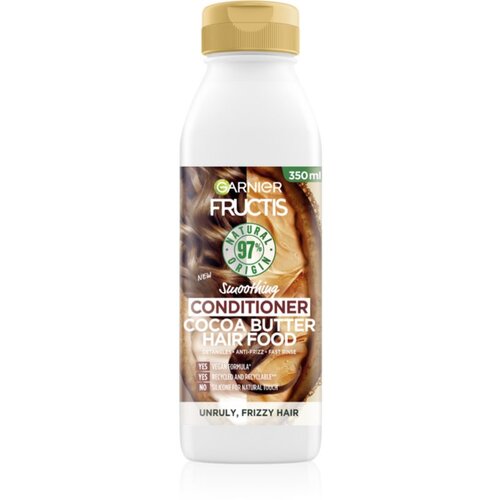 Garnier Fructis Cocoa Butter Hair Food balzam za zaglađivanje za neposlušnu i anti-frizz kosu 350 ml Cijene