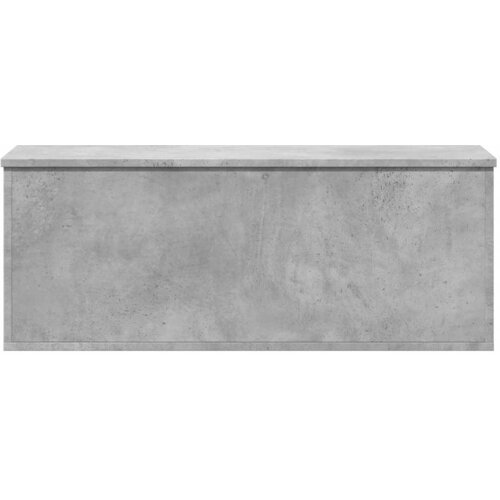  Kutija za pohranu boja betona 90 x 35 x 35 cm konstruirano drvo Slike
