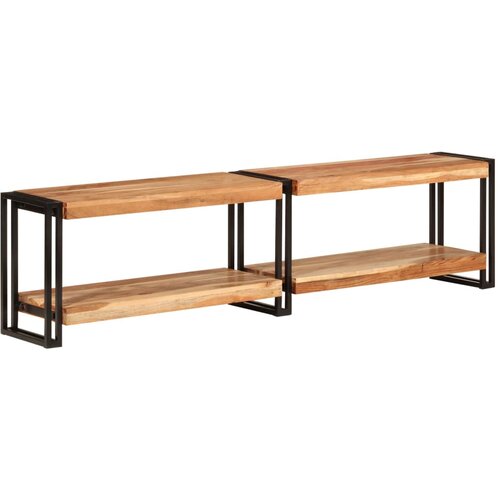 VidaXL TV ormarić 160 x 30 x 40 cm od masivnog bagremovog drva Slike
