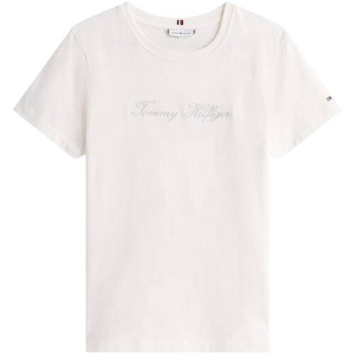 Tommy Hilfiger Majice s kratkimi rokavi LUREX SCRIPT REG C-N WW0WW47210 Slike
