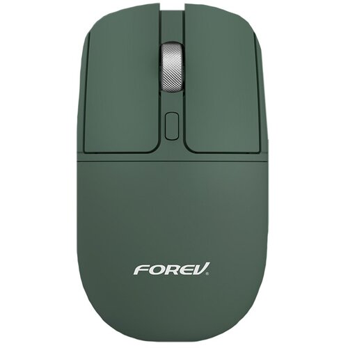 INF Brezžična mi&amp;scaron;ka - enojni 2.4G + Bluetooth dvojni način, tihi klik, kovinsko kolesce Green, (5000129785) Slike