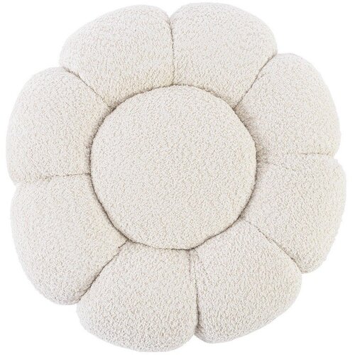 BIZZOTTO Kremno bel tabure iz tkanine boucl&amp;eacute; Florel &amp;ndash; Slike
