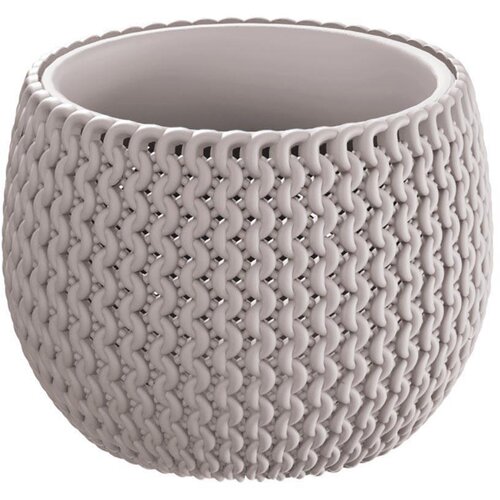 Prosperplast saksija sitnopletena loptasta - capuccino 7529U / 29 cm Cene