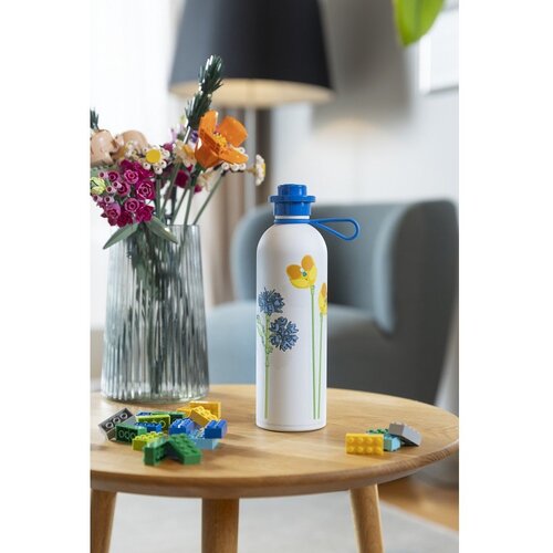 Lego Bela/modra otro&amp;scaron;ka termovka 560 ml Meadow Flowers &amp;ndash; Slike