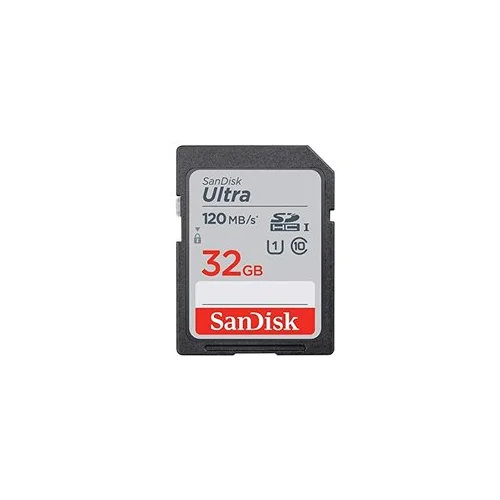 San Disk SDXC 32GB Ultra 120MB/s Class10...