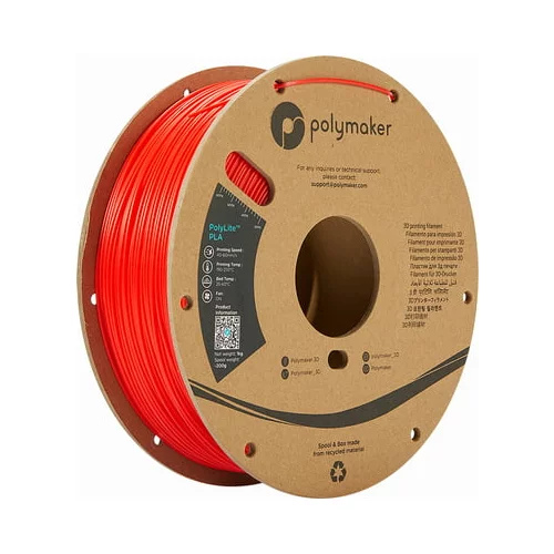 Polymaker PolyLite PLA - Red - 1,75 mm
