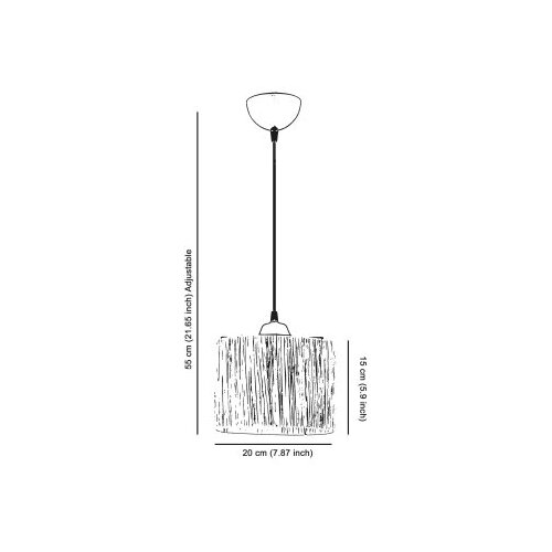 Opviq nitka - white white chandelier Slike