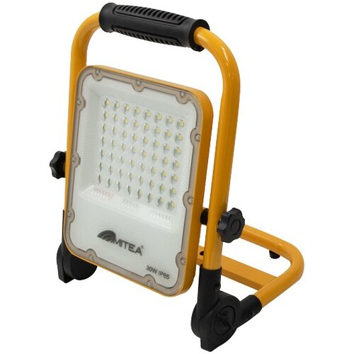 Mitea Lighting LED reflektor žuta 30W prenosivi sa Li-on baterijom 3 step+SOS IP65 M452030-Y1 Cene