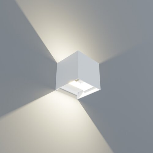  APLED - LED spoljna zidna svetiljka CUBE 2xLED/3W/230V IP65 Slike