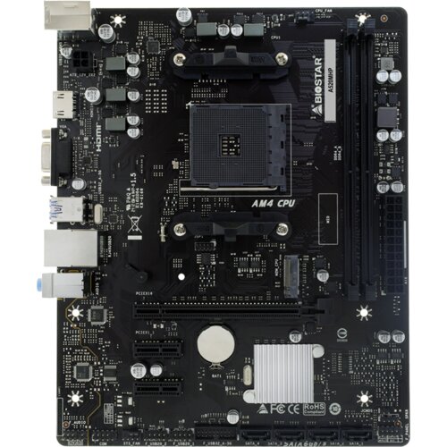 Biostar MB A520MHP, mATX, Soc AM4, DDR4, M.2, GbE LAN, HDMI, VGA Slike