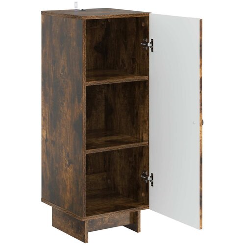  Kreveta Dimljeni hrast 33 x 34,5 x 90 cm Konstruirano drvo Slike