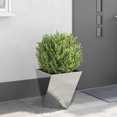  Sadilica 2 pcs Srebrno 40 x 40 x 40 cm Nehrđajući čelik Slike
