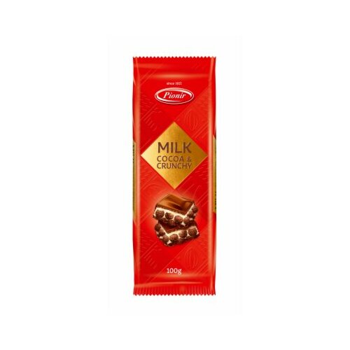 Pionir krem tabla milk cocoa&crunchy 100G Cene