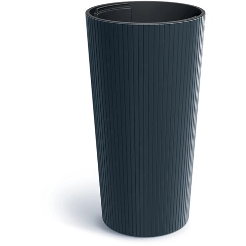  Saksija Lamia visoka 25cm sa ulo&scaron;kom - antracit S433 Cene