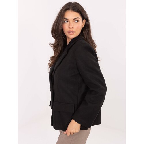 RUE PARIS Jacket-IT-KR-FL9559.02P-black Slike