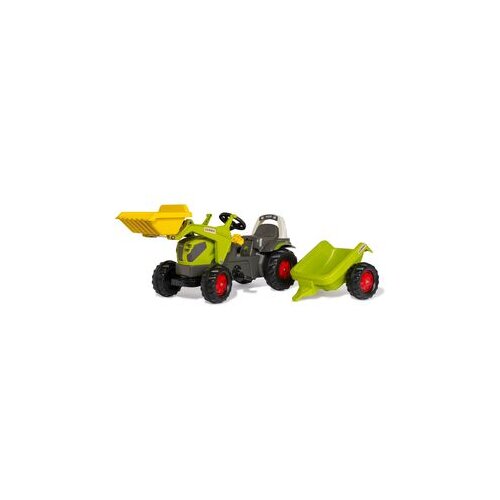  Traktor Rolly Kid Claas Axos 240 sa utovaricačem i prikolicom Cene