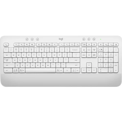 Logitech tipkovnica K650 Signature, Wireless, USB, White, SLO g.