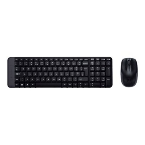 Logitech Wireless Combo MK220 tipkovnica Mi&amp;scaron; priložen RF bežični QWERTY US Međunarodna Crno Slike