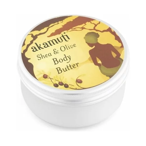 Akamuti maslac za tijelo - od karite maslaca i maslinovog ulja - 50 ml