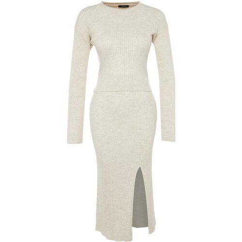Trendyol Two-Piece Set - Beige - Regular fit Cene