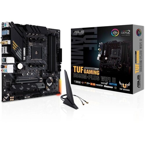 Asus Matična ploča TUF GAMING B550M-PLUS WIFI, AMD Ryzen, UEFI AMI, AMD B550, Micro-ATX Cene