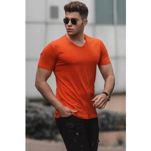 Madmext T-Shirt - Orange - Regular fit