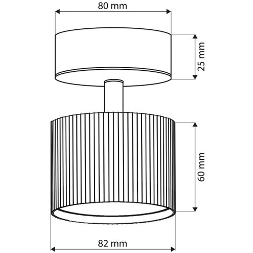  Brilagi - LED Spot svetlo STRIPY 1xGX53/15W/230V belo Slike