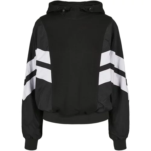 Urban Classics Sweater majica crna / bijela