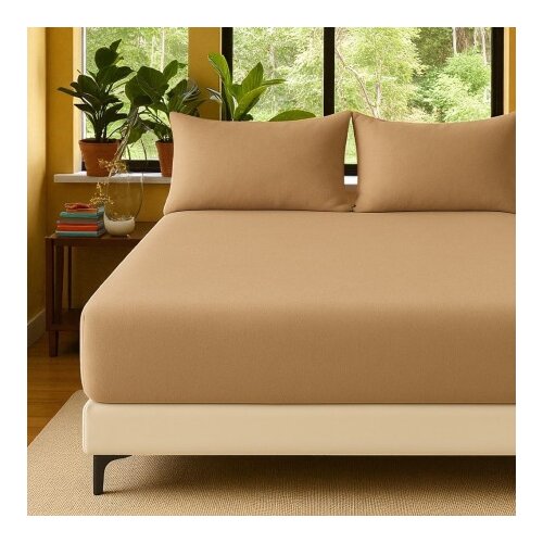  Čar&amp;scaron;av Flanel 140x200cm+25cm Krem boja ( VLK000216-krembojaf140 ) Slike