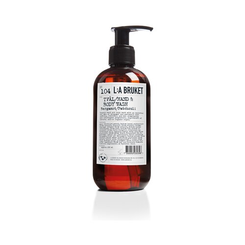 L:A BRUKET no. 104 tekoče milo bergamot / pačuli - 450 ml Slike